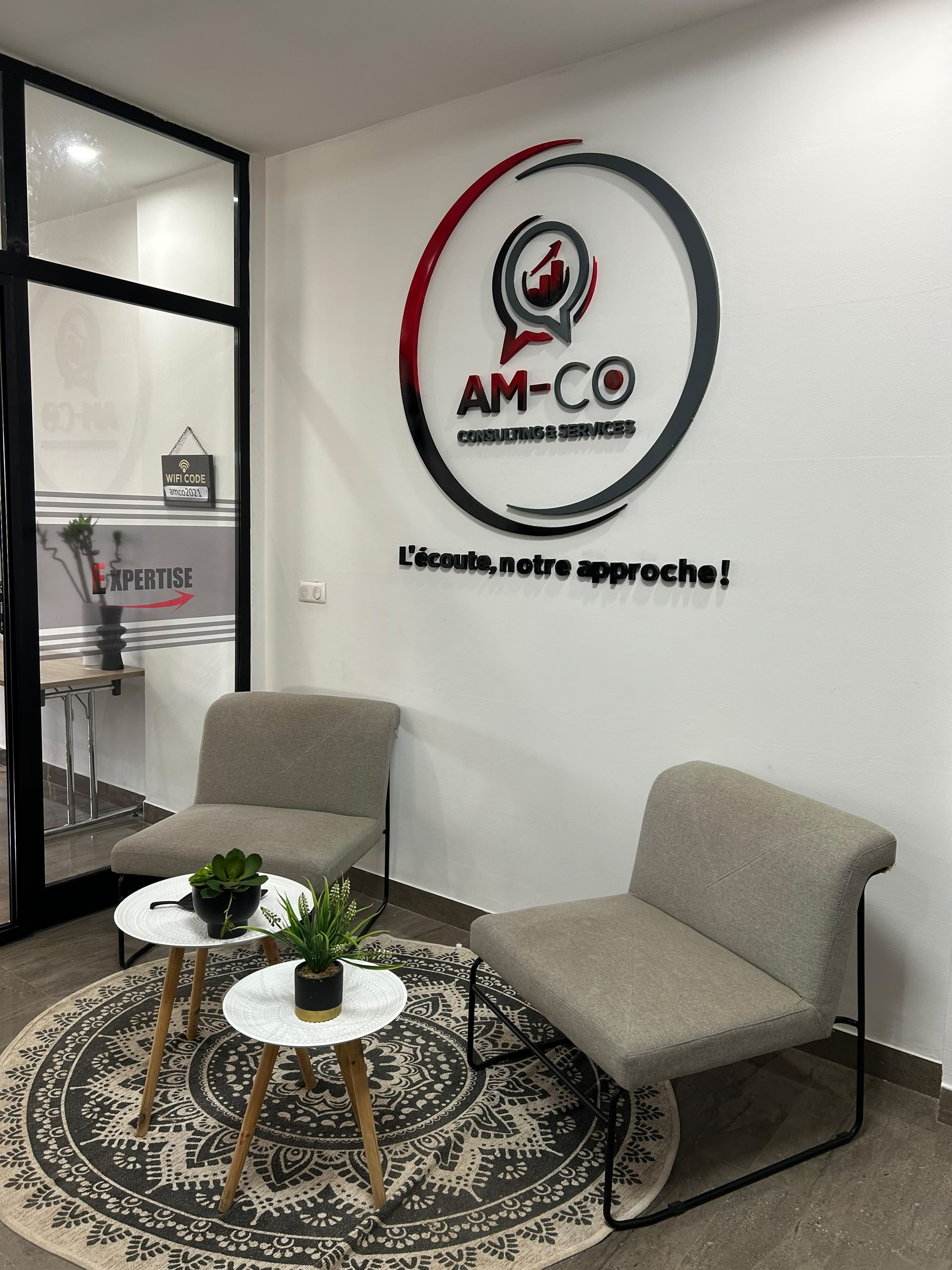 Espace d’accueil AM-CO Consulting & Services