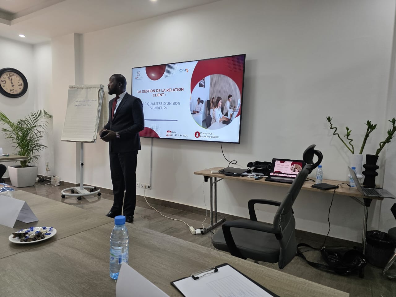 Formation Gestion Relation Client et Techniques de Vente pour CIMAF Sénégal